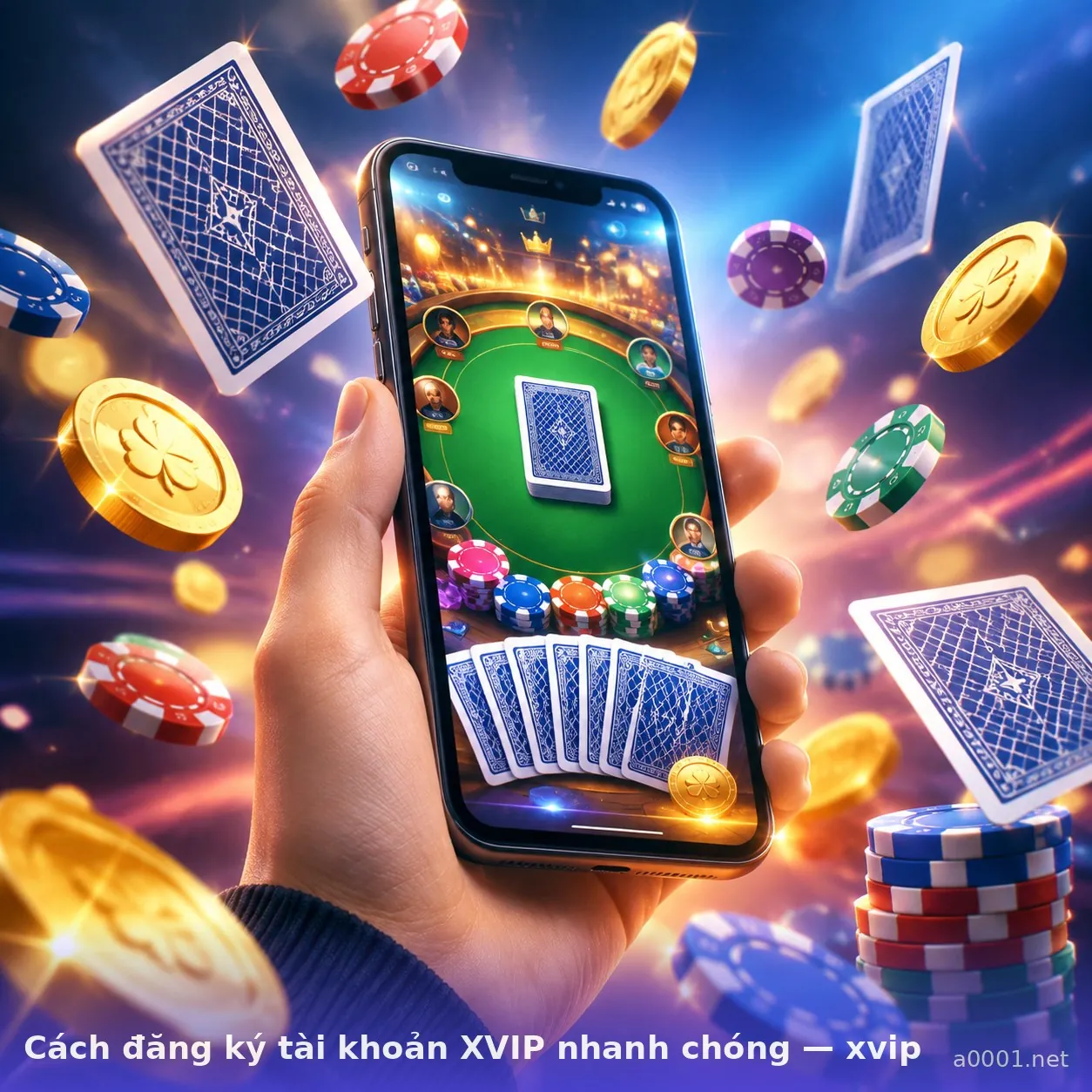 Cách đăng ký tài khoản XVIP nhanh chóng — xvip · ảnh 1