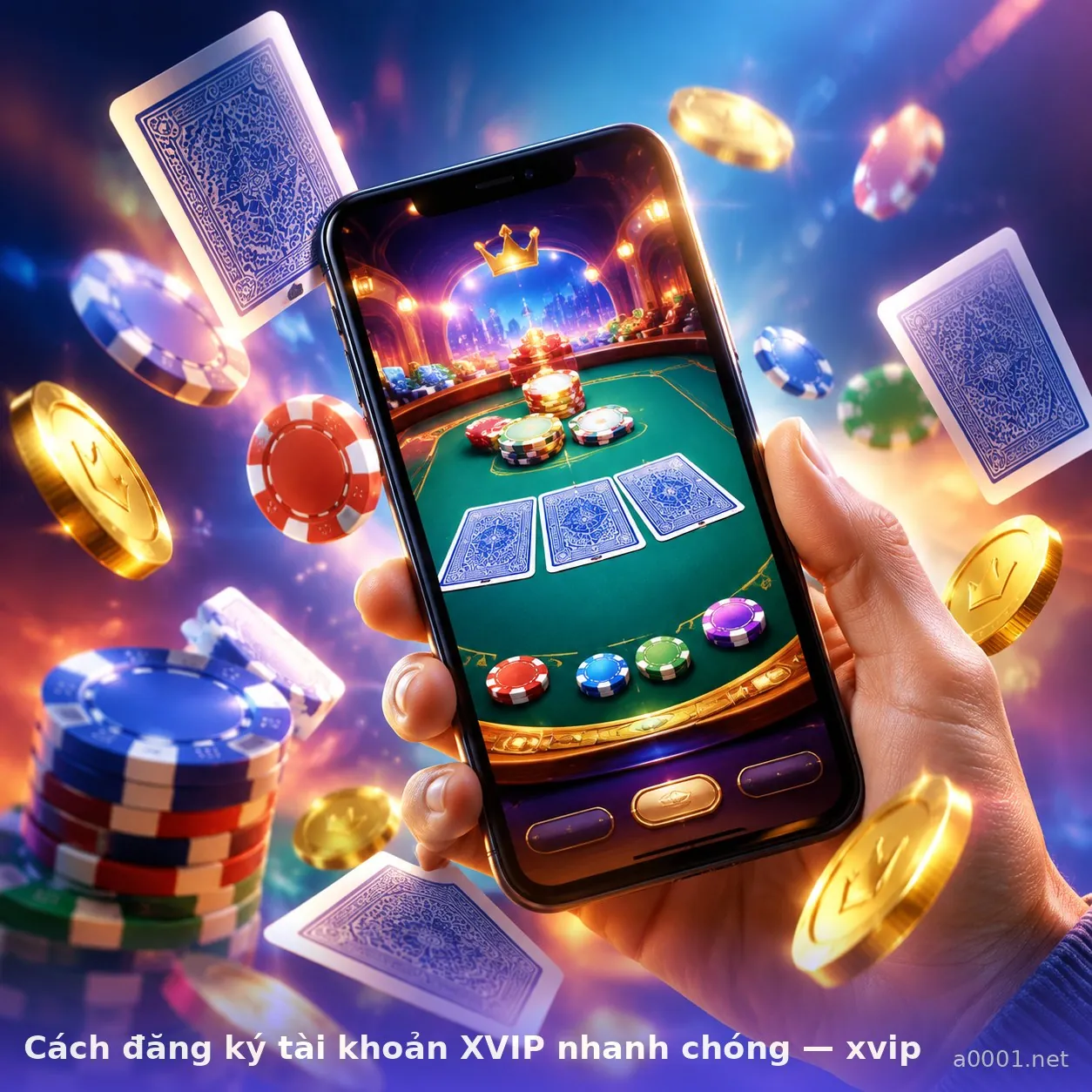 Cách đăng ký tài khoản XVIP nhanh chóng — xvip · ảnh 2