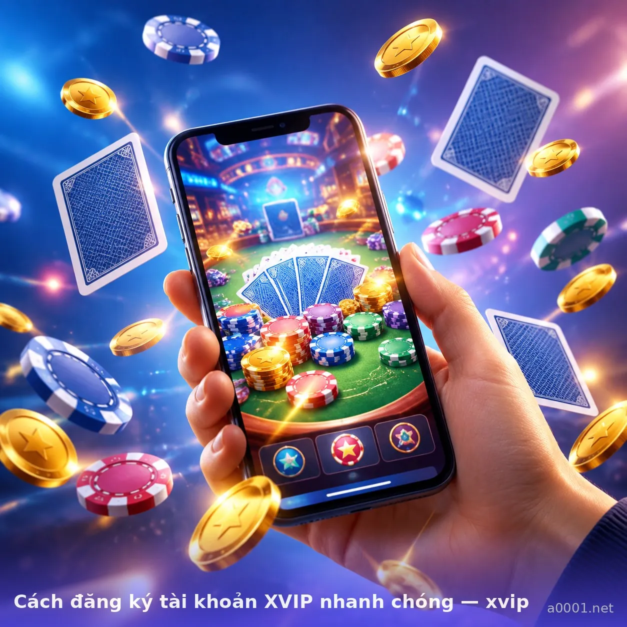 Cách đăng ký tài khoản XVIP nhanh chóng — xvip · ảnh 3
