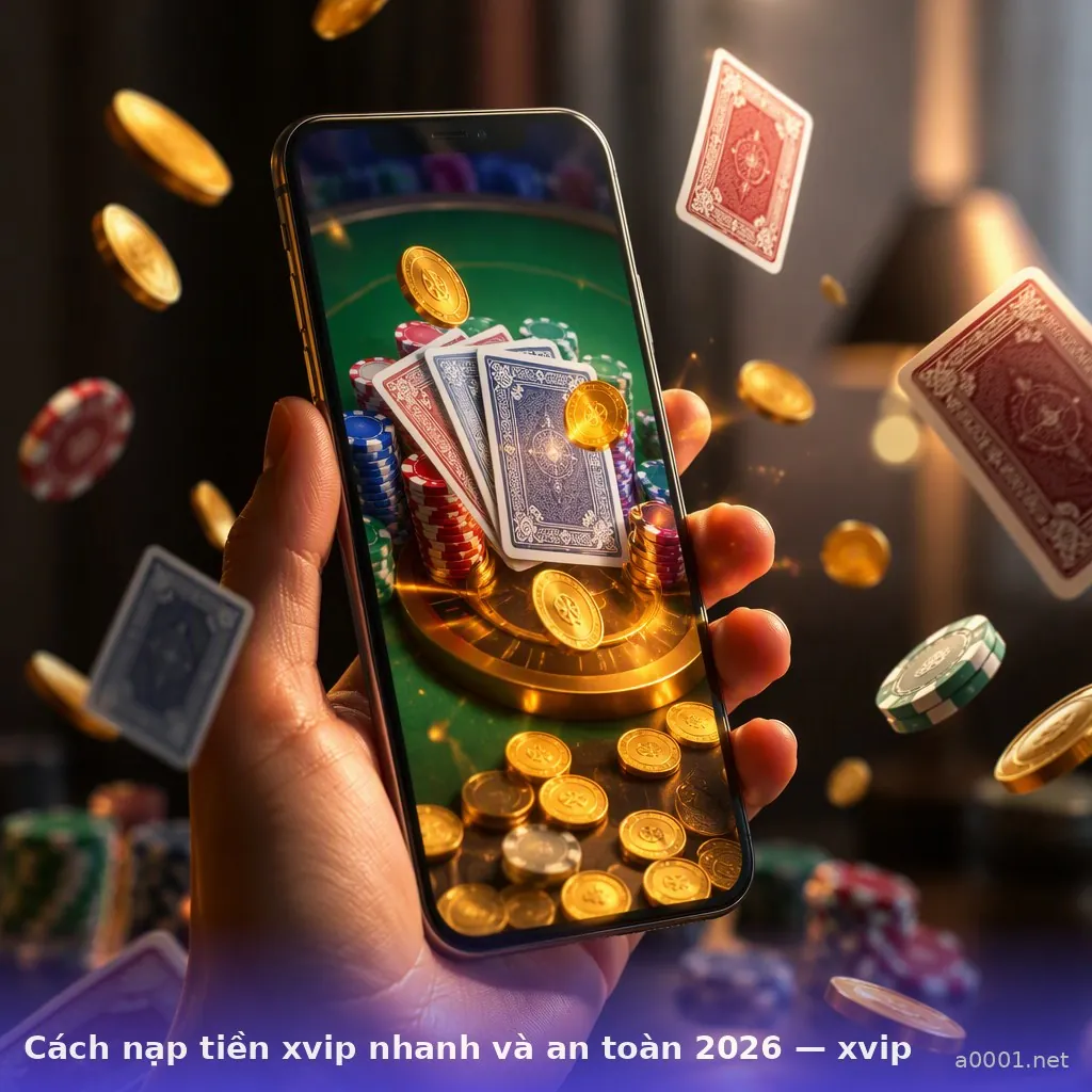 Cách nạp tiền xvip nhanh và an toàn 2026 — xvip · ảnh 1