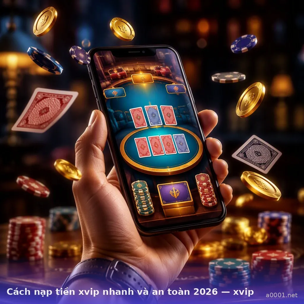 Cách nạp tiền xvip nhanh và an toàn 2026 — xvip · ảnh 3