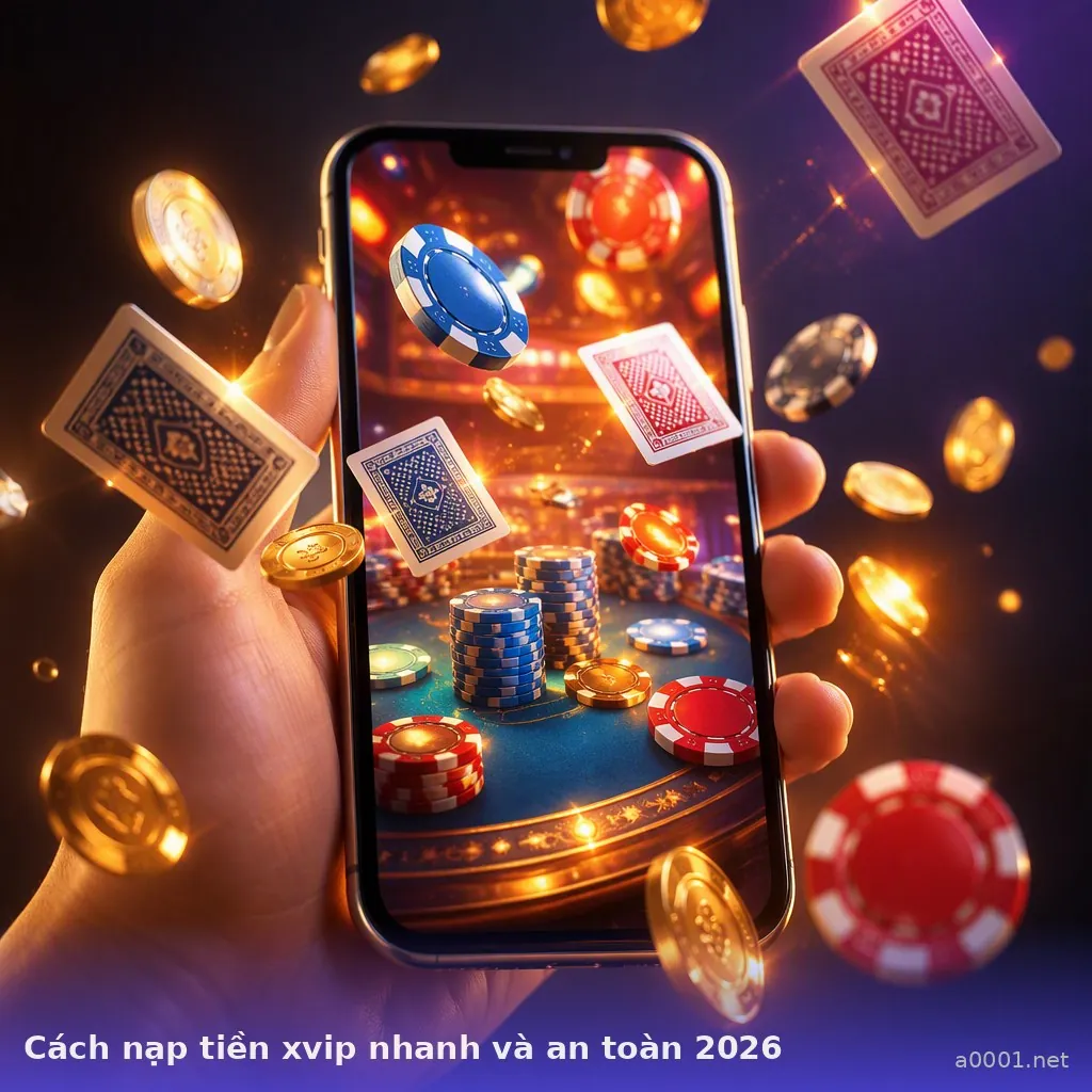 Cách nạp tiền xvip nhanh và an toàn 2026