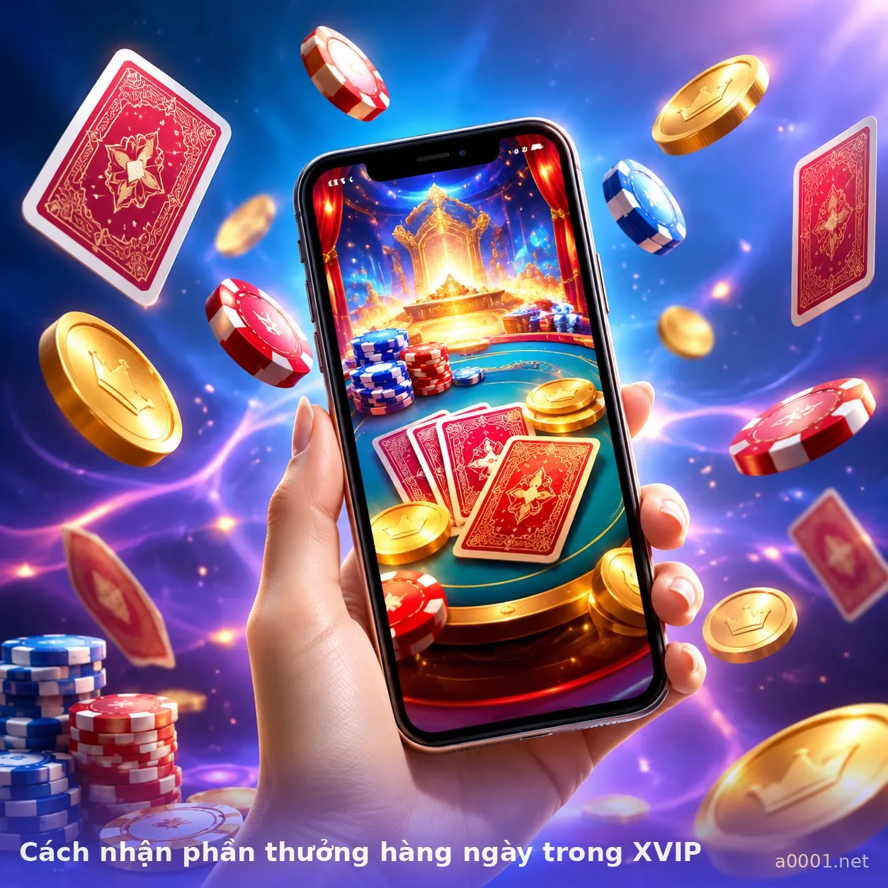 Cách nhận phần thưởng hàng ngày trong XVIP