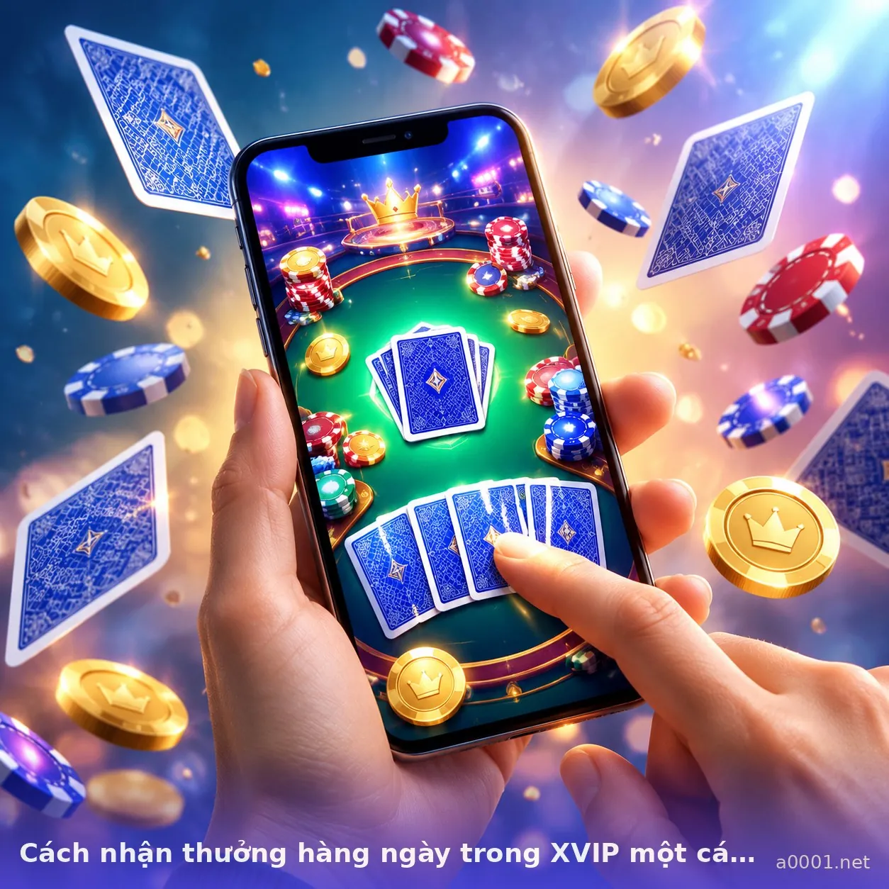 Cách nhận thưởng hàng ngày trong XVIP một cách tự động — xvip · ảnh 1