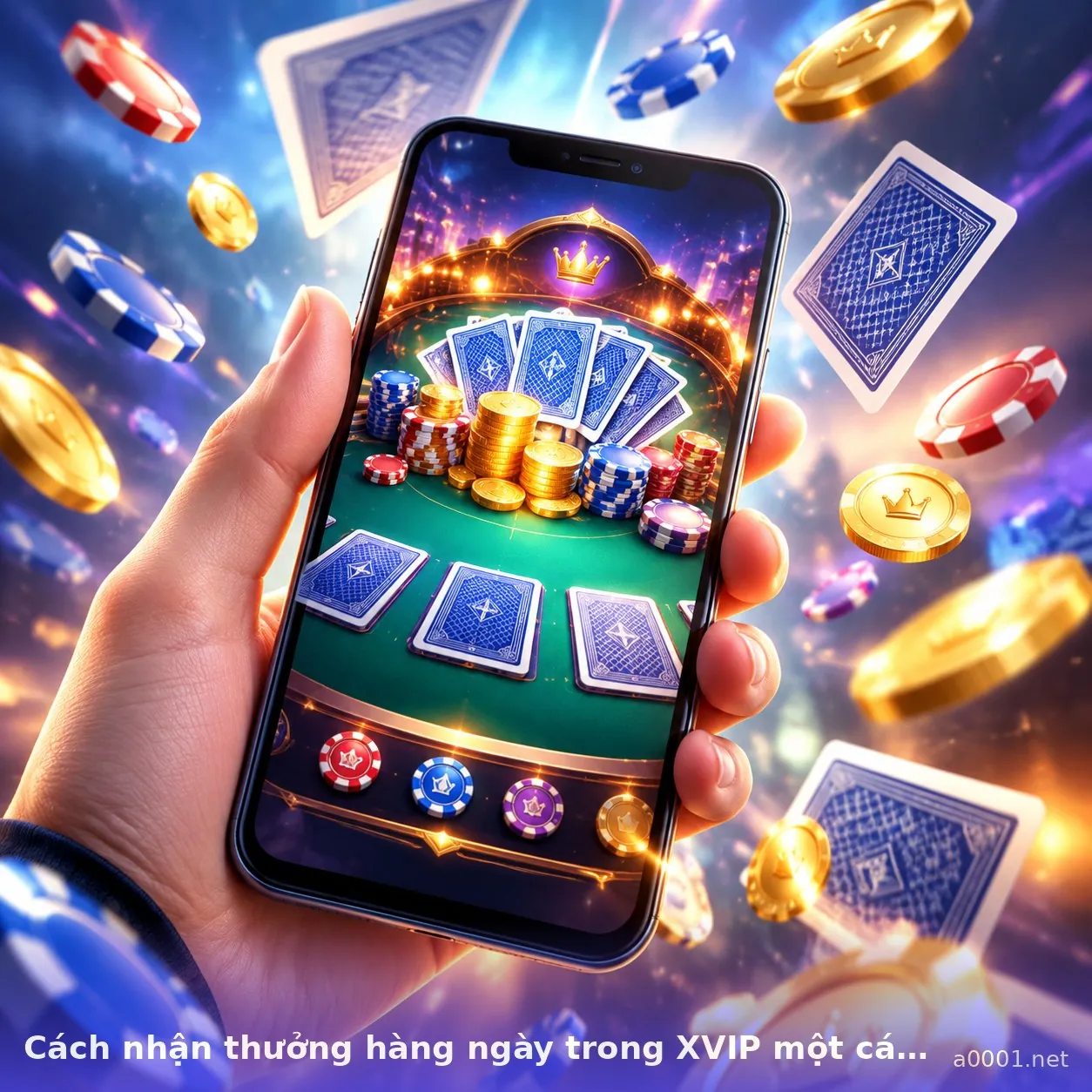 Cách nhận thưởng hàng ngày trong XVIP một cách tự động — xvip · ảnh 3