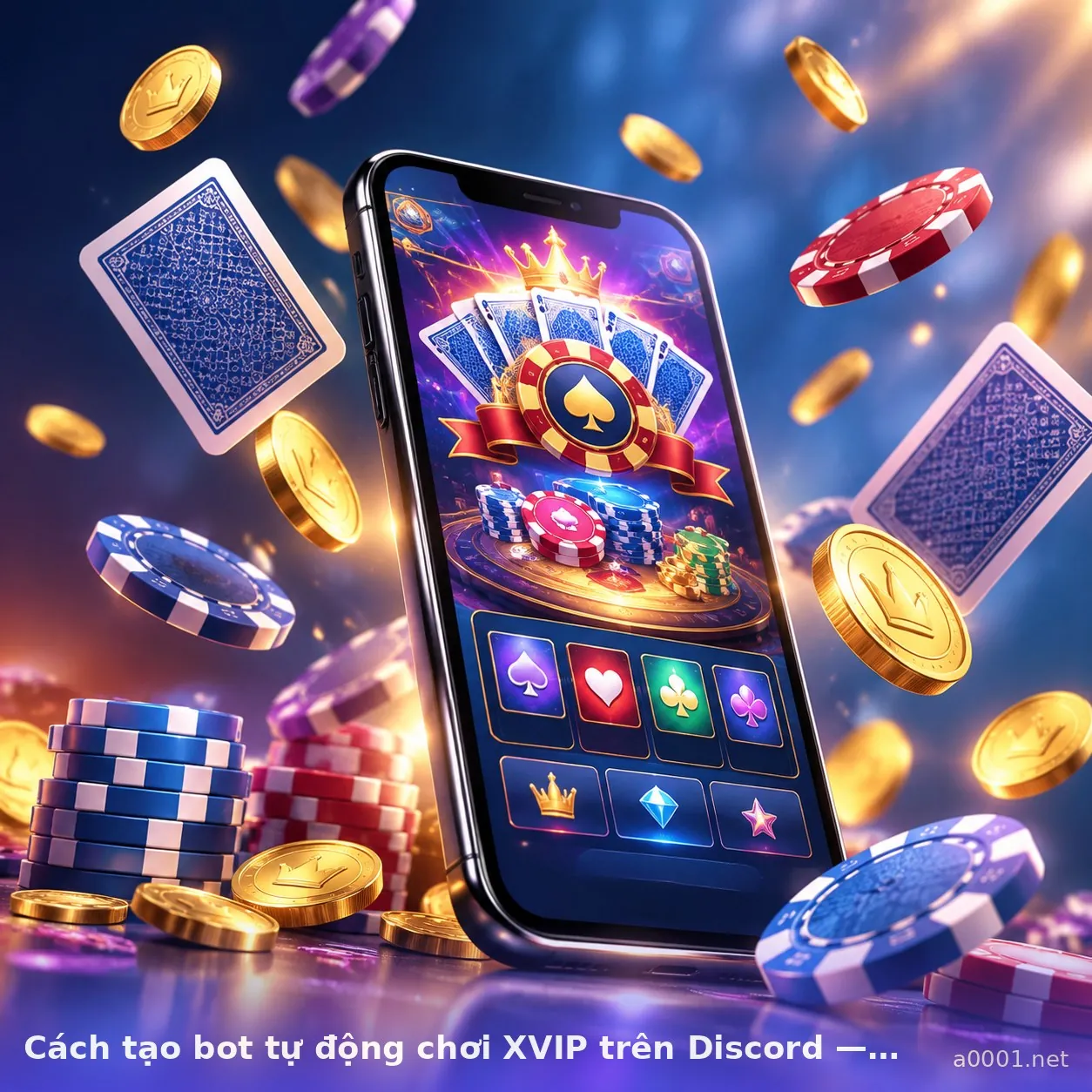 Cách tạo bot tự động chơi XVIP trên Discord — xvip · ảnh 2