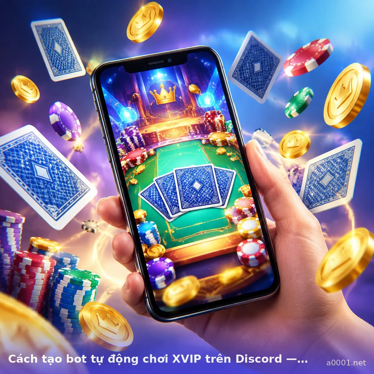 Cách tạo bot tự động chơi XVIP trên Discord — xvip · ảnh 3