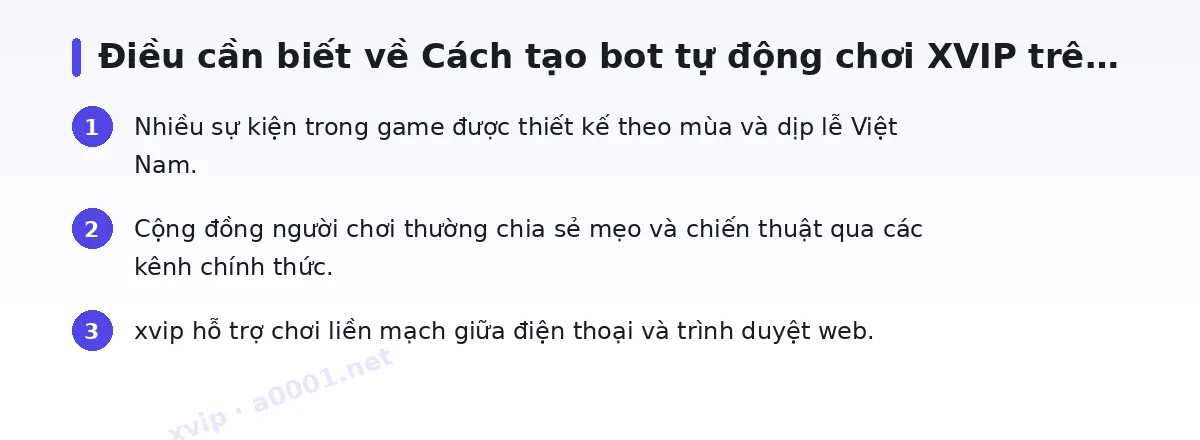 Những điều cần biết về xvip