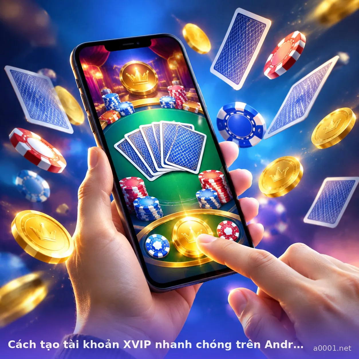 Cách tạo tài khoản XVIP nhanh chóng trên Android — xvip · ảnh 3