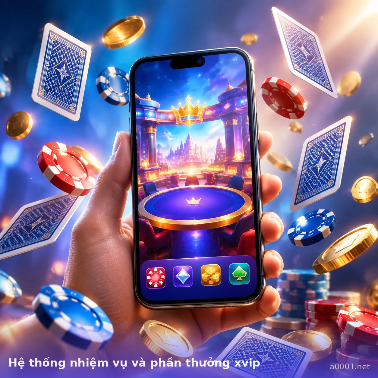 Hệ thống nhiệm vụ và phần thưởng xvip