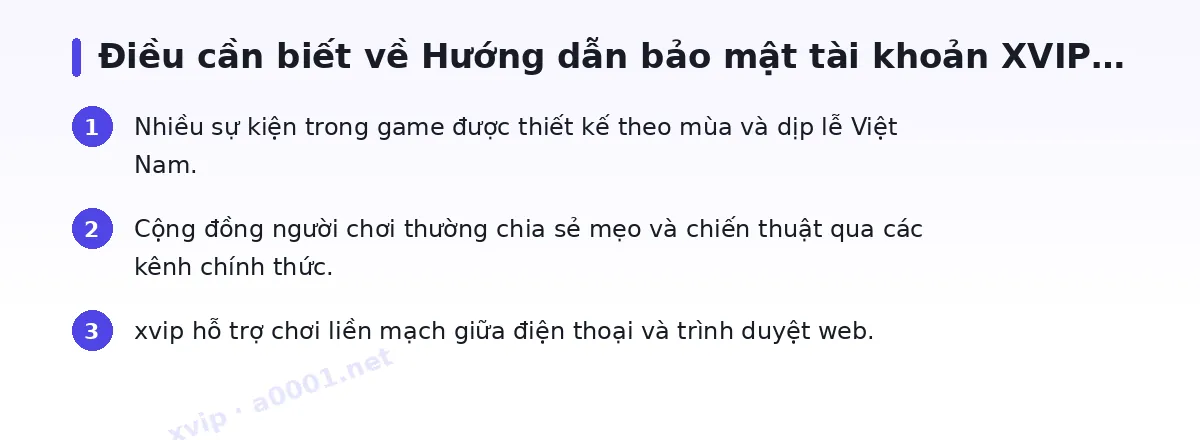 Những điều cần biết về xvip