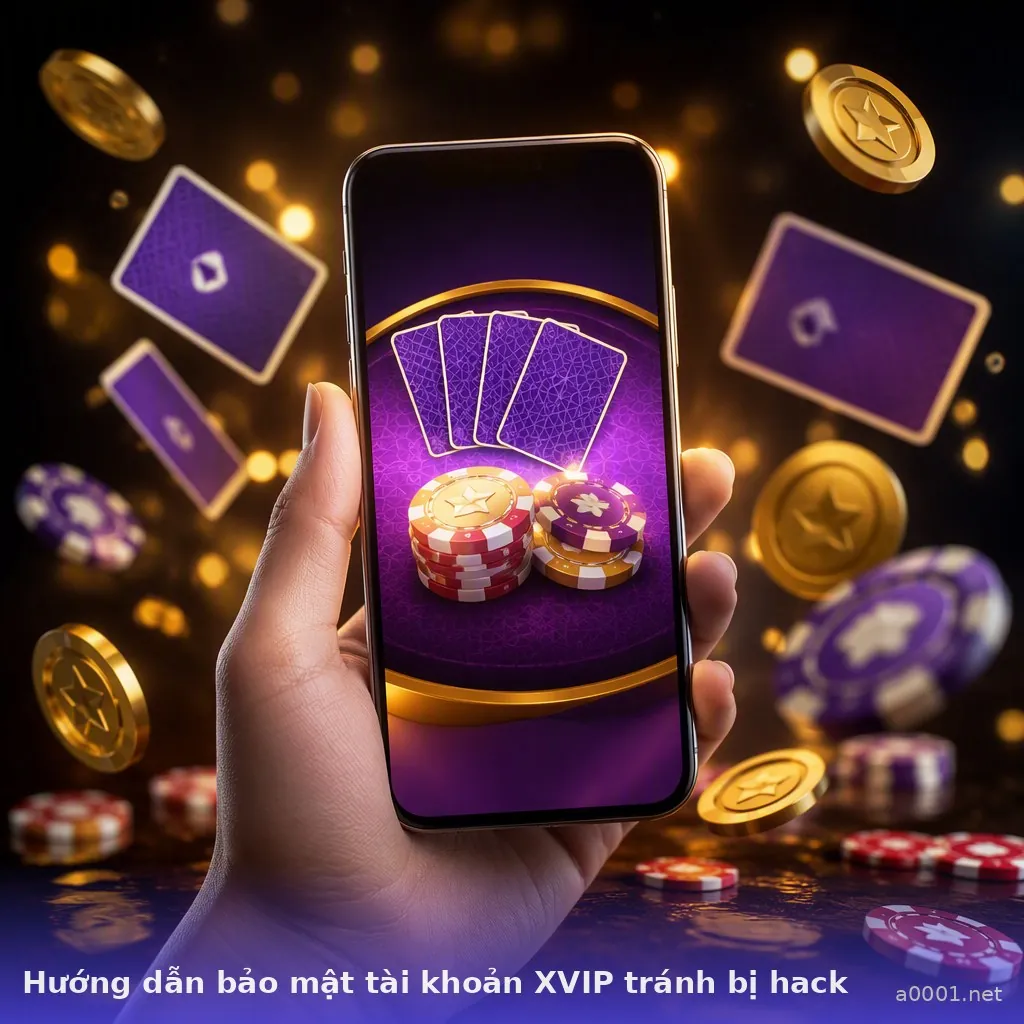 Hướng dẫn bảo mật tài khoản XVIP tránh bị hack