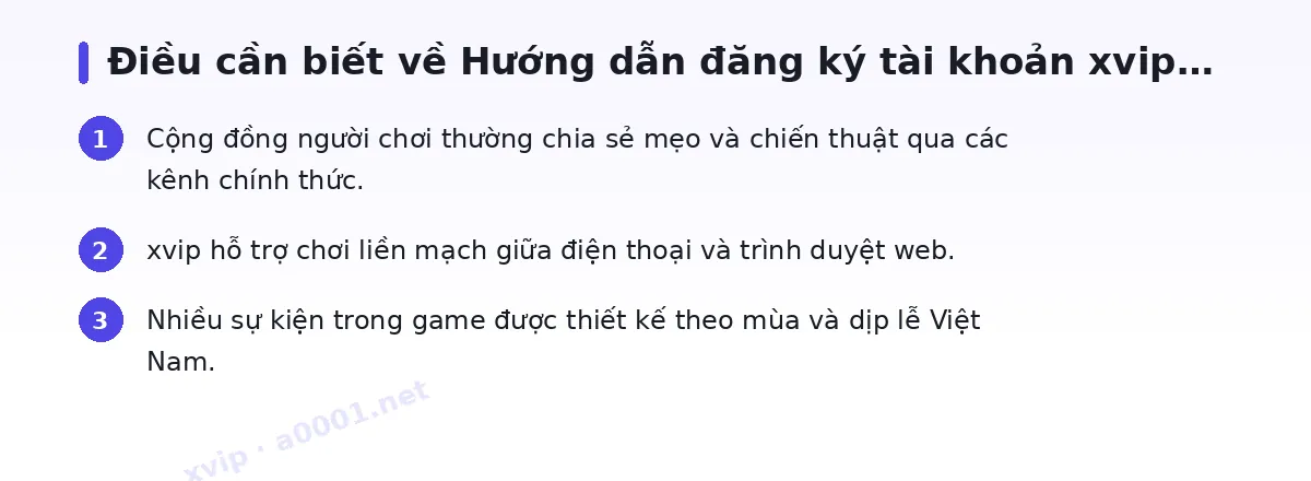 Những điều cần biết về xvip