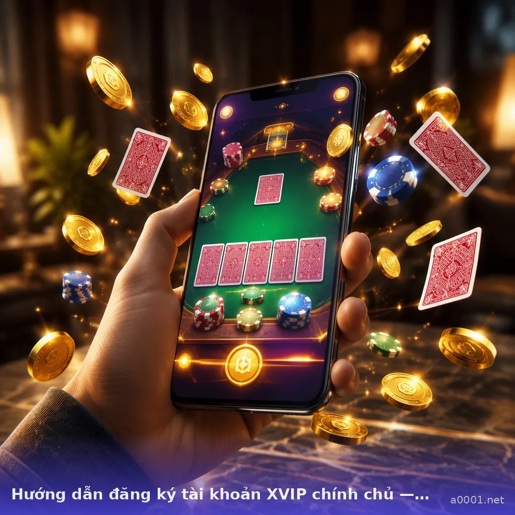 Hướng dẫn đăng ký tài khoản XVIP chính chủ — xvip · ảnh 1