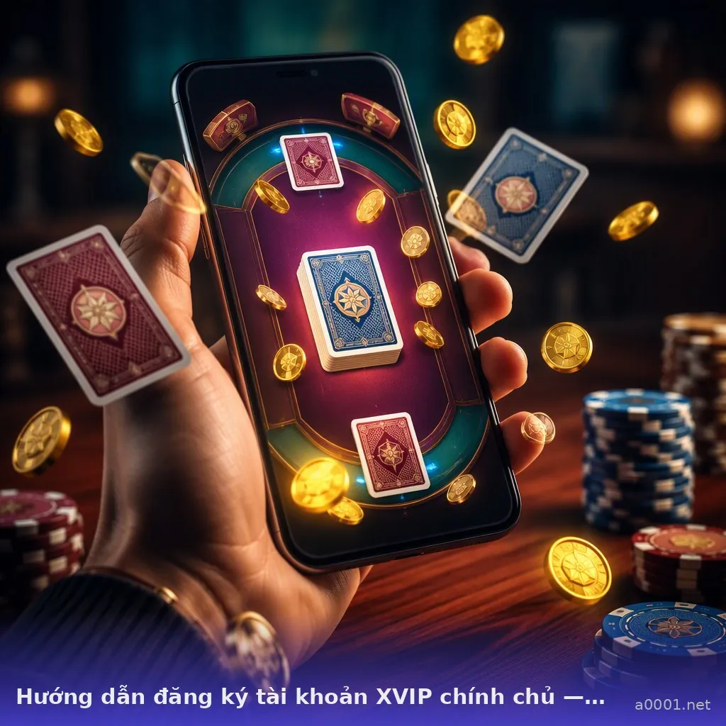 Hướng dẫn đăng ký tài khoản XVIP chính chủ — xvip · ảnh 2