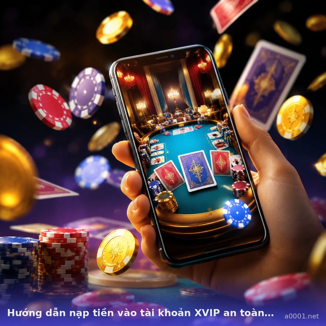 Hướng dẫn nạp tiền vào tài khoản XVIP an toàn — xvip · ảnh 1