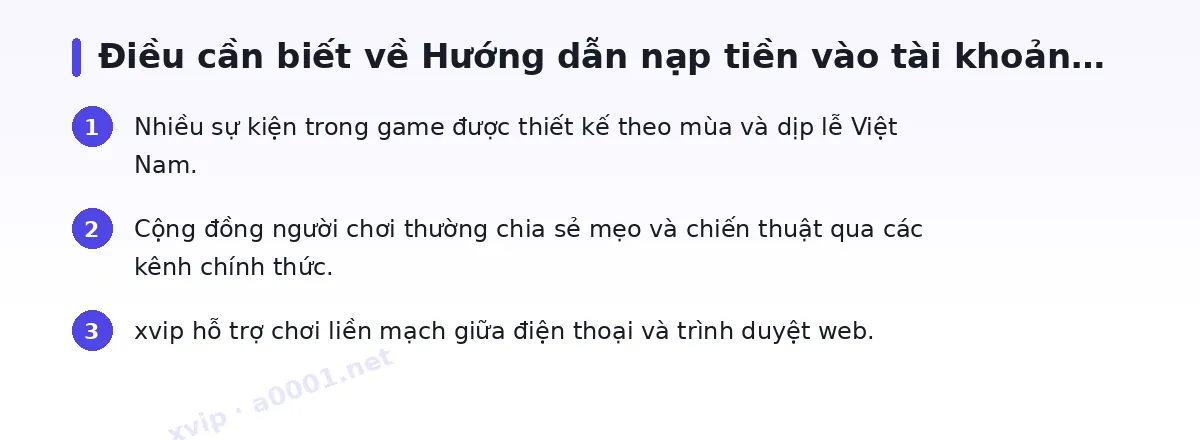 Những điều cần biết về xvip