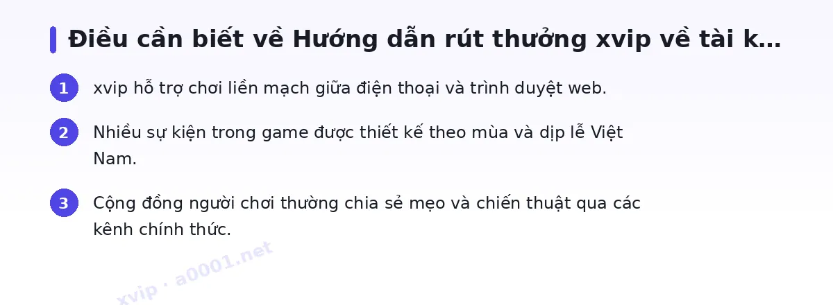 Những điều cần biết về xvip