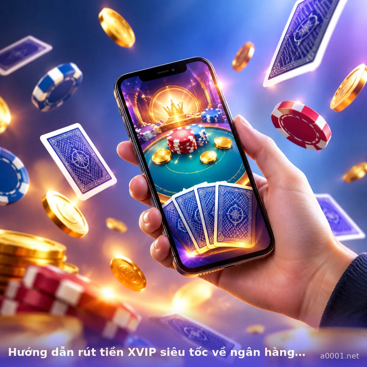 Hướng dẫn rút tiền XVIP siêu tốc về ngân hàng — xvip · ảnh 1