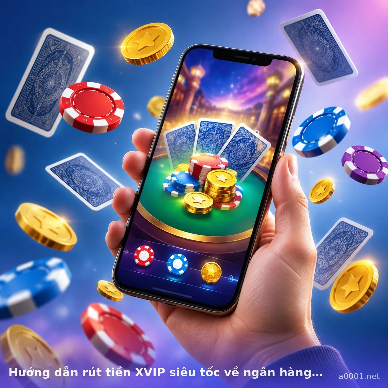 Hướng dẫn rút tiền XVIP siêu tốc về ngân hàng — xvip · ảnh 2