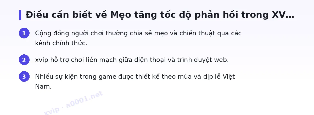 Những điều cần biết về xvip