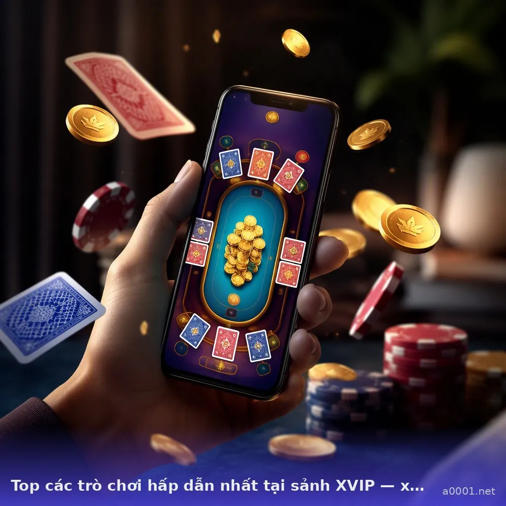 Top các trò chơi hấp dẫn nhất tại sảnh XVIP — xvip · ảnh 1