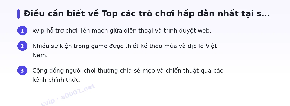 Những điều cần biết về xvip