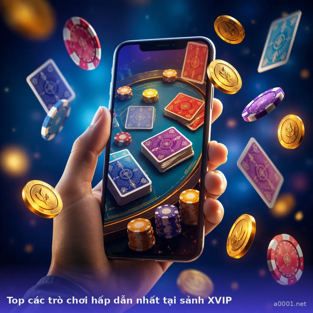 Top các trò chơi hấp dẫn nhất tại sảnh XVIP